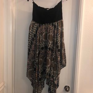 Adam Levine Strapless Dress